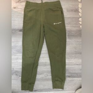 Green Champion Sweatpants
